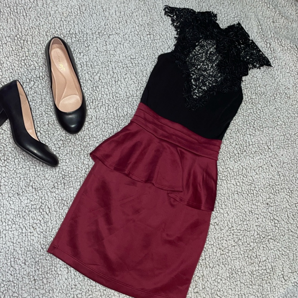 !LAST CHANCE! Donating soon! 
NWT sexy peplum mini dress
